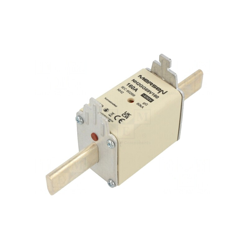 Siguranță gG 160A 690VAC 250VDC NH2 | Electronic-mag.ro | Componente Electronice