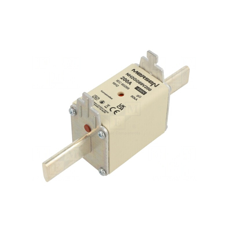 Siguranţă NH2 gG 200A 690VAC 250VDC | Electronic-mag.ro | Componente Electronice