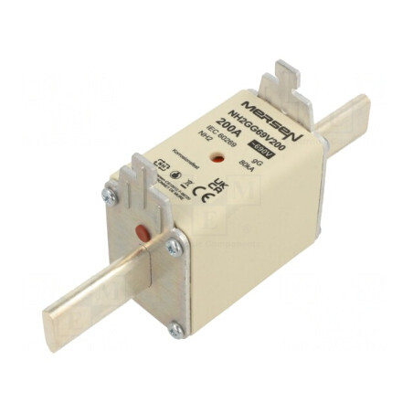 Siguranţă NH2 gG 200A 690VAC 250VDC | Electronic-mag.ro | Componente Electronice