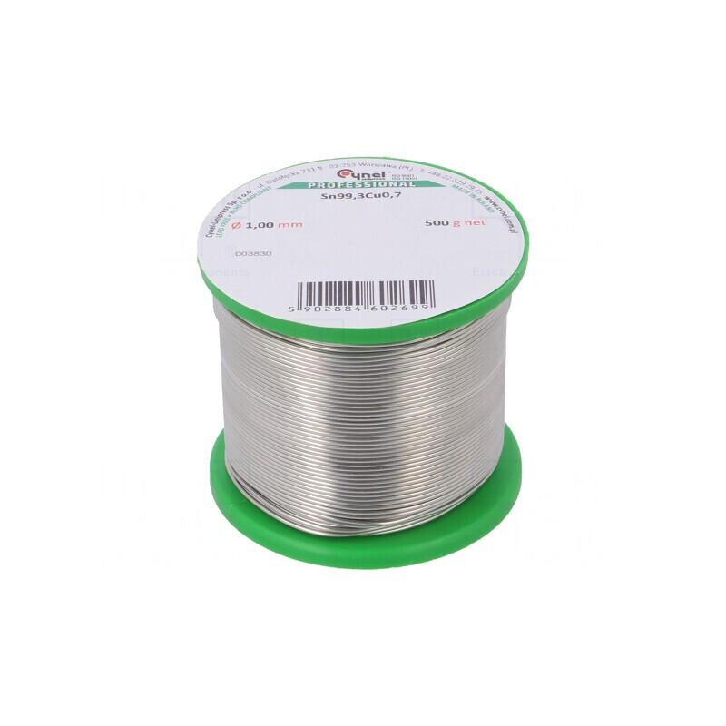 Sârmă de Lipit Fără Plumb 1mm 500g | Electronic-mag.ro | Componente Electronice Sârmă de Lipit Fără Plumb 1mm 500g | Electronic-mag.ro | Componente Electronice