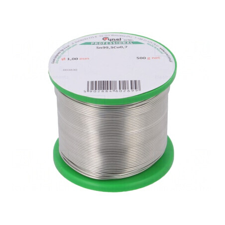 Sârmă de Lipit Fără Plumb 1mm 500g | Electronic-mag.ro | Componente Electronice