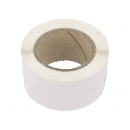 Etichetă Autoadezivă Albă 6mm x 15mm -40÷150°C | Electronic-mag.ro | Componente Electronice