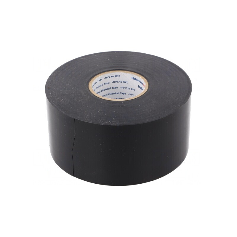 Bandă Electroizolantă Neagră 50mm x 30m HELATAPE WRAP25 | Electronic-mag.ro | Componente Electronice