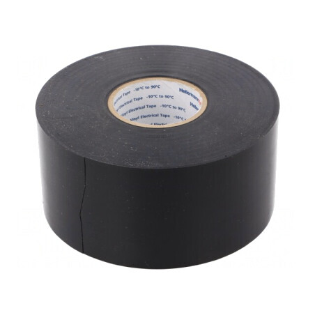 Bandă Electroizolantă Neagră 50mm x 30m HELATAPE WRAP25 | Electronic-mag.ro | Componente Electronice