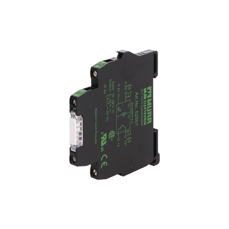 Releu Intermediar 10-48VDC 2A | Electronic-mag.ro | Componente Electronice