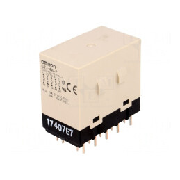 Releu Electromagnetic 4PST-NO 110VAC 25A G7J | Electronic-mag.ro | Componente Electronice