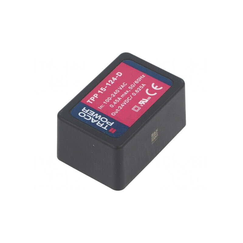 Convertor AC/DC 15W 24VDC TPP 15-124-D | Electronic-mag.ro | Componente Electronice