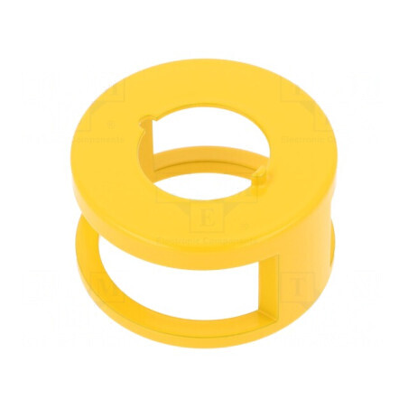 Colier de protecție galben 22mm 45mm metal -25÷55°C | Electronic-mag.ro | Componente Electronice