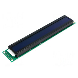Afișaj LCD Alfanumeric STN 40x2 Negativ 182x33.5mm