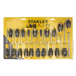 Kit Șurubelnițe Phillips Pozidriv Plată Torx Essential STHT0-60213 | Electronic-mag.ro | Componente Electronice