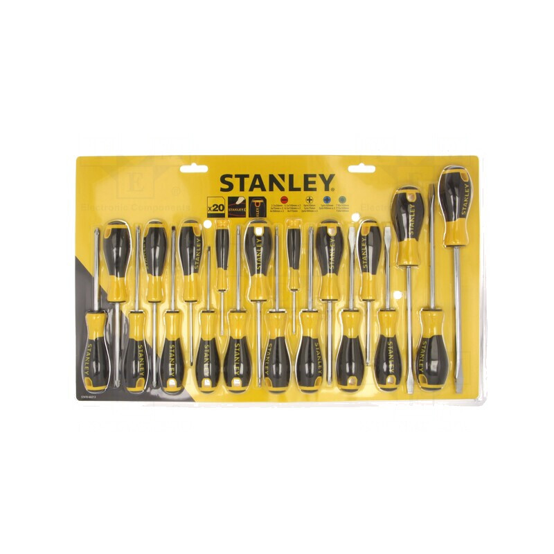 Kit Șurubelnițe Phillips Pozidriv Plată Torx Essential STHT0-60213 | Electronic-mag.ro | Componente Electronice
