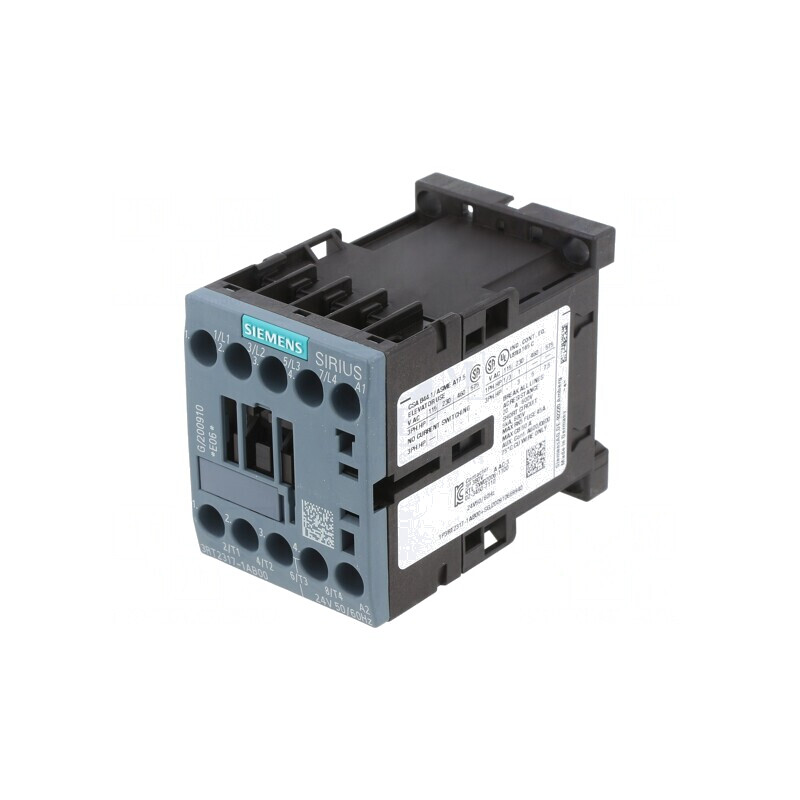 'Contactor 4P 24VAC 12A DIN' | Electronic-mag.ro | Componente Electronice
