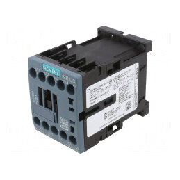 Contactor 4P 110VAC 12A pentru şină DIN