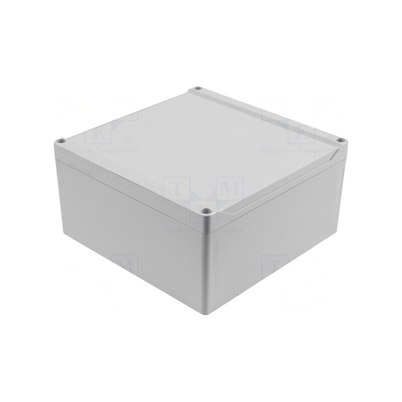 Carcasă Universală Policarbonat 180x180x90mm 1555WA2GY | Electronic-mag.ro | Componente Electronice