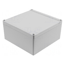 Carcasă Universală Policarbonat 180x180x90mm 1555WA2GY | Electronic-mag.ro | Componente Electronice
