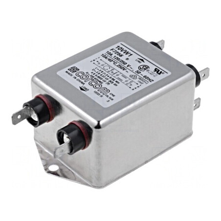 Filtru Anti-Interferențe Monofazat 250VAC 10A | Electronic-mag.ro | Componente Electronice
