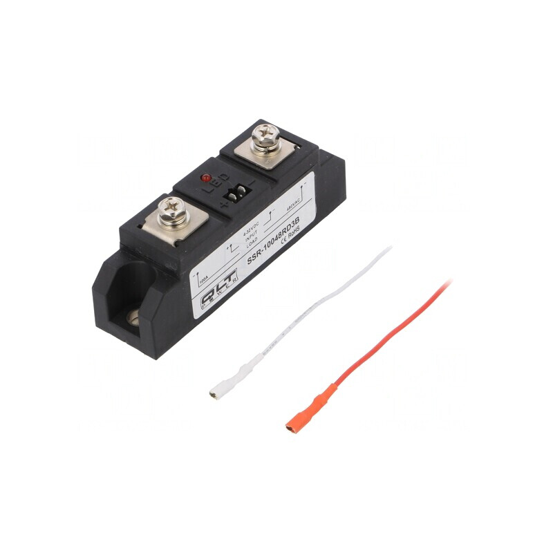 Releu Semiconductor 1-Fazat 100A 44-480VAC 4-32VDC SSR-10048RD3B | Electronic-mag.ro | Componente Electronice