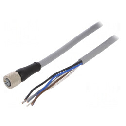 Cablu de Conectare M12 PIN 5 Drept 1.5m IP67