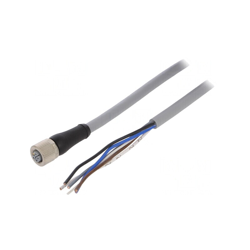 Cablu de Conectare M12 PIN 5 Drept 1.5m IP67 | Electronic-mag.ro | Componente Electronice