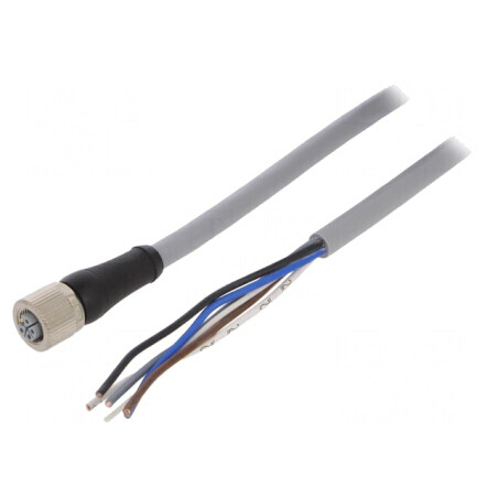 Cablu de Conectare M12 PIN 5 Drept 1.5m IP67 | Electronic-mag.ro | Componente Electronice