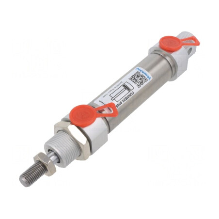 Cilindru pneumatic rotund 25mm x 50mm | Electronic-mag.ro | Componente Electronice