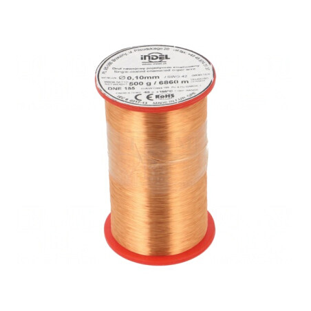 Sârmă Emailată 0,1mm 0,5kg Cu | Electronic-mag.ro | Componente Electronice