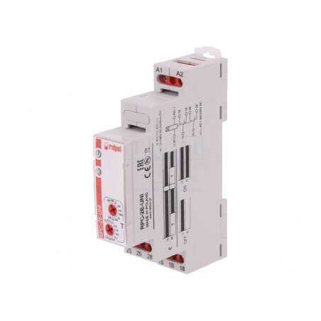 Timer Programabil DPDT 12-240VAC 24VDC IP20 | Electronic-mag.ro | Componente Electronice