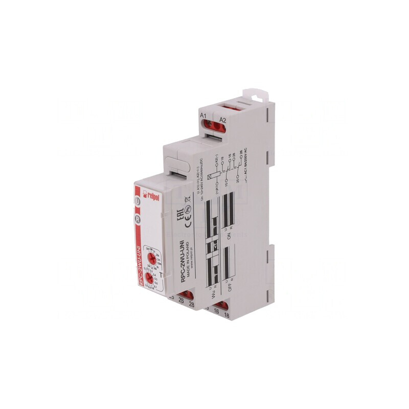 Timer Programabil DPDT 12-240VAC 24VDC IP20 | Electronic-mag.ro | Componente Electronice