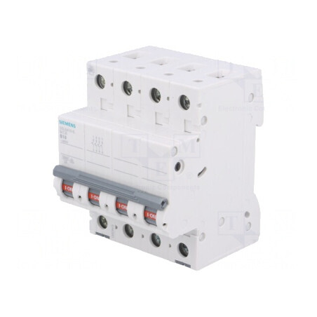 Întrerupător de supracurent 400VAC 10A 4P B | Electronic-mag.ro | Componente Electronice