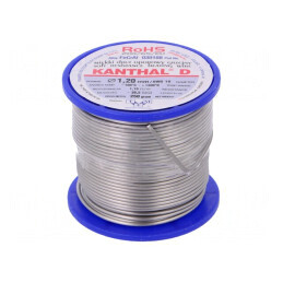 Fir rezistență 1,19Ω/m 100-1300°C 0,25kg Ø 1,2mm | Electronic-mag.ro | Componente Electronice