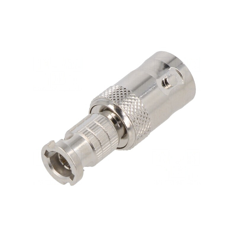 Adaptor BNC Mamă la HD-BNC Tată Izolație PTFE 75Ω Alamă | Electronic-mag.ro | Componente Electronice