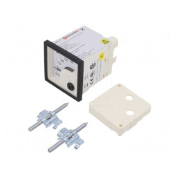 Ampermetru pe panou DC 0-200A Clasa 1.5 48x48mm | Electronic-mag.ro | Componente Electronice