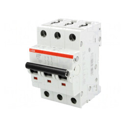 Întrerupător de Supracurent 400VAC 10A 3 Poli B | Electronic-mag.ro | Componente Electronice