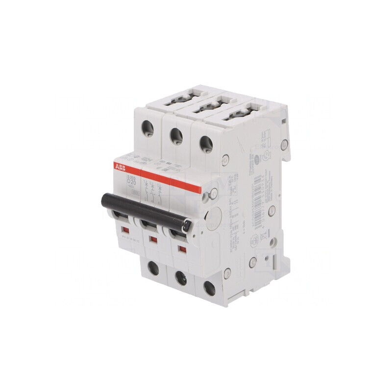 Întrerupător de Supracurent 20A 3 Poli 6kA 230/400VAC | Electronic-mag.ro | Componente Electronice Întrerupător de Supracurent 20A 3 Poli 6kA 230/400VAC | Electronic-mag.ro | Componente Electronice