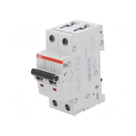 Întrerupător de Supracurent 400VAC 2A 2 Poli Caract Z | Electronic-mag.ro | Componente Electronice