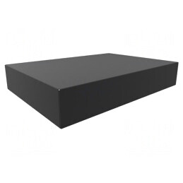 Carcasă Oțel Neagră 305x432x76mm | Electronic-mag.ro | Componente Electronice