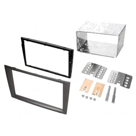Cadru radio Opel 2 DIN charcoal-metallic | Electronic-mag.ro | Componente Electronice