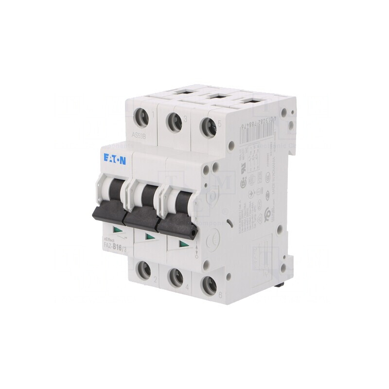 Întrerupător Supracurent 16A 3P 230/400V | Electronic-mag.ro | Componente Electronice