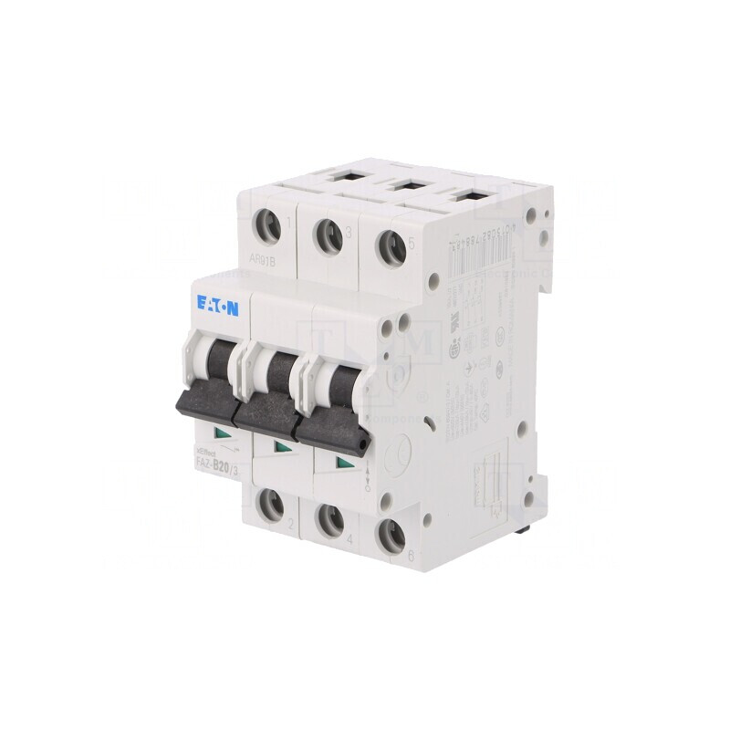 Întrerupător Supracurent 20A 3P 230/400V 15kA | Electronic-mag.ro | Componente Electronice