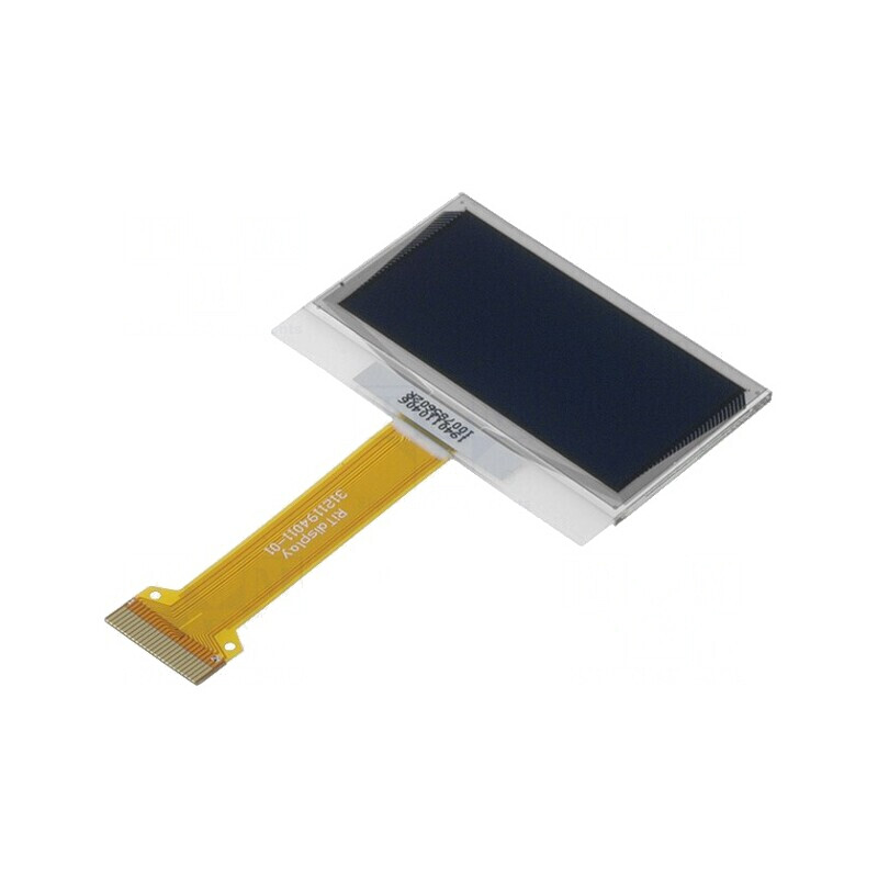 Display OLED Grafic 1.6" 128x64 Galbenă | Electronic-mag.ro | Componente Electronice