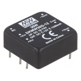 Convertor DC/DC 30W 18-75V la 12V/-12V | Electronic-mag.ro | Componente Electronice