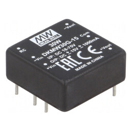 Convertor DC/DC 30W 18-75V La 15V/-15V | Electronic-mag.ro | Componente Electronice