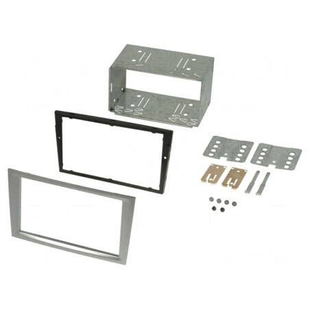 Cadru Radio Opel 2 DIN Matt Chrom | Electronic-mag.ro | Componente Electronice