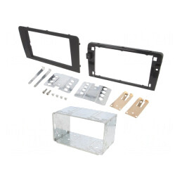 Cadru Radio 2 DIN Negru pentru Audi | Electronic-mag.ro | Componente Electronice