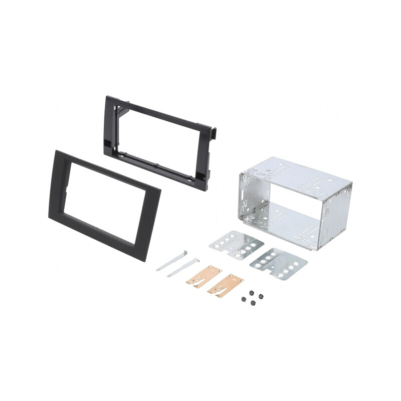 Cadru radio 2 DIN antracit Audi Seat | Electronic-mag.ro | Componente Electronice