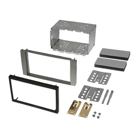 Cadru radio Ford 2 DIN argintiu | Electronic-mag.ro | Componente Electronice