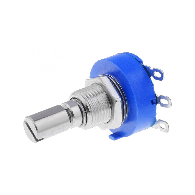 Potentiometru axial multitura 10kΩ 2W linear | Electronic-mag.ro | Componente Electronice