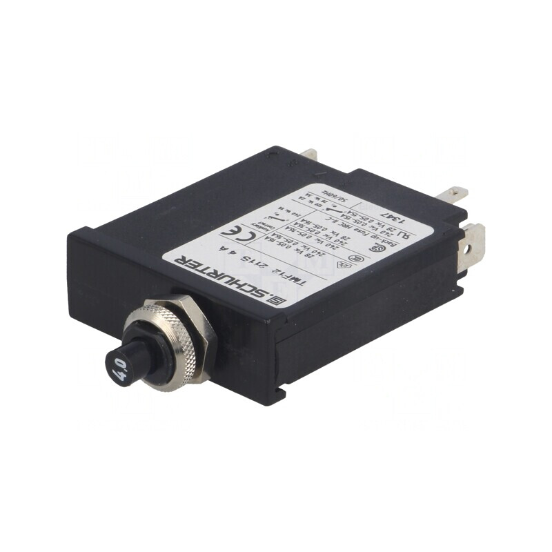 Întrerupător de supracurent 240VAC 28VDC 4A SPST SPDT | Electronic-mag.ro | Componente Electronice