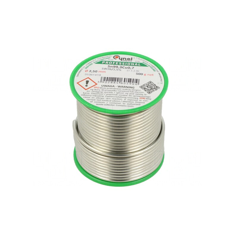 Sârmă de Lipit fără Plumb 2,5mm 500g | Electronic-mag.ro | Componente Electronice Sârmă de Lipit fără Plumb 2,5mm 500g | Electronic-mag.ro | Componente Electronice