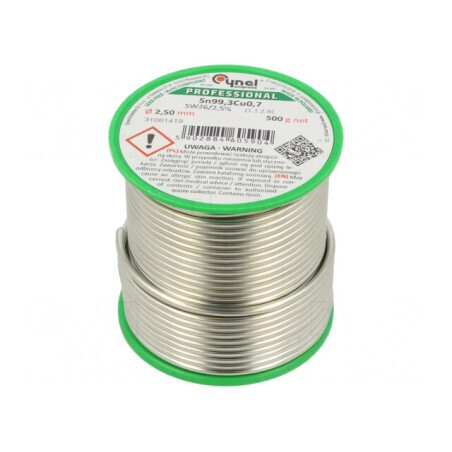 Sârmă de Lipit fără Plumb 2,5mm 500g | Electronic-mag.ro | Componente Electronice